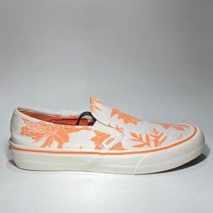 Vans Old Skool Unisex Sneakers Vans Fall Leaves White Orange Men's 7 Women's 8.5